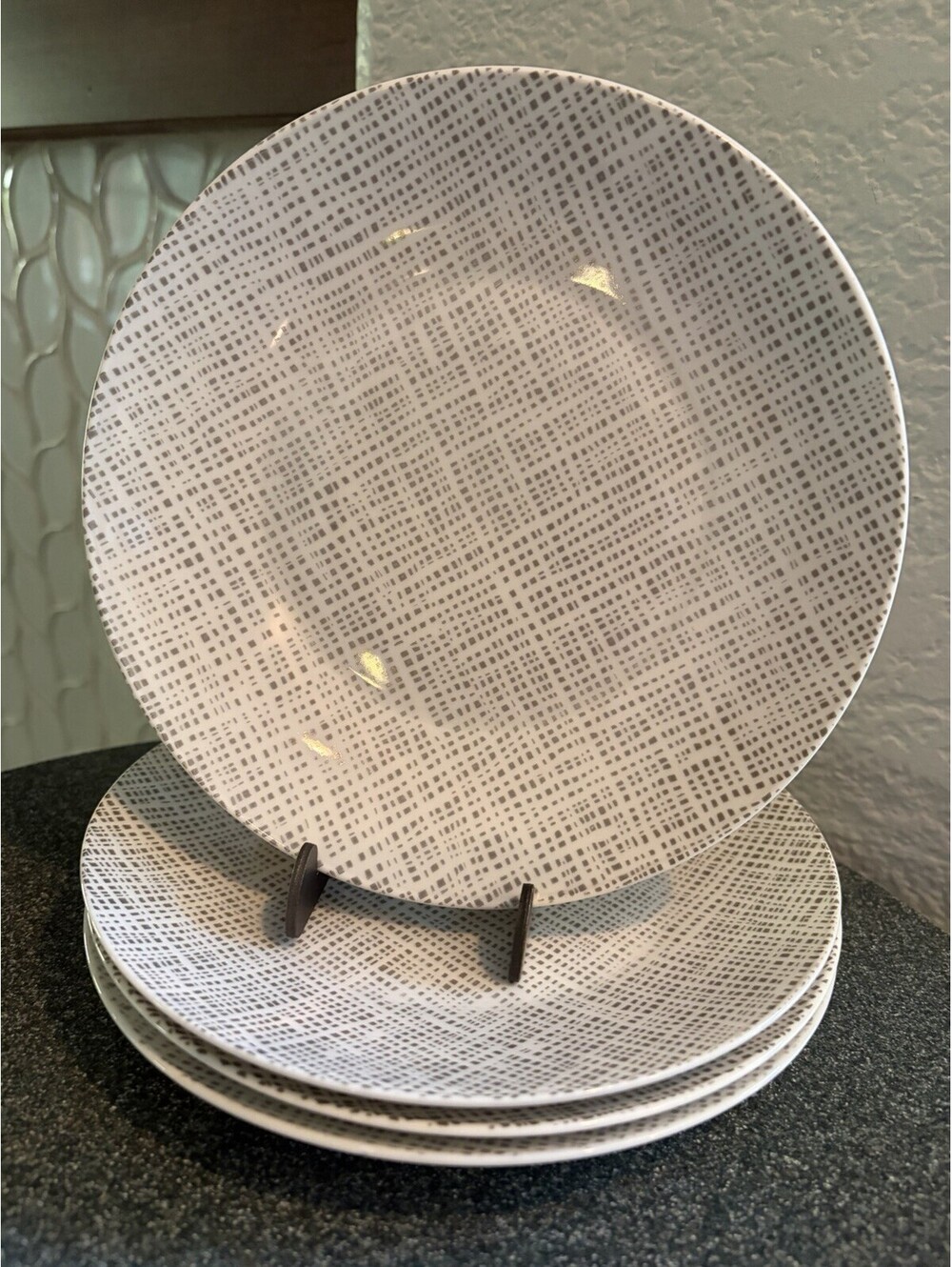 Silk Velvet by Rosenthal China of Germany Set of 4 Salad Plates 7.5" MCM Design